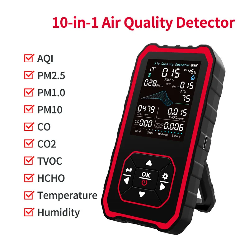 co2-home-indoor-air-quality-monitor-for-tvoc-hcho-temp-large-color-screen-air-quality-detector-usb-charging-for-cars-pl