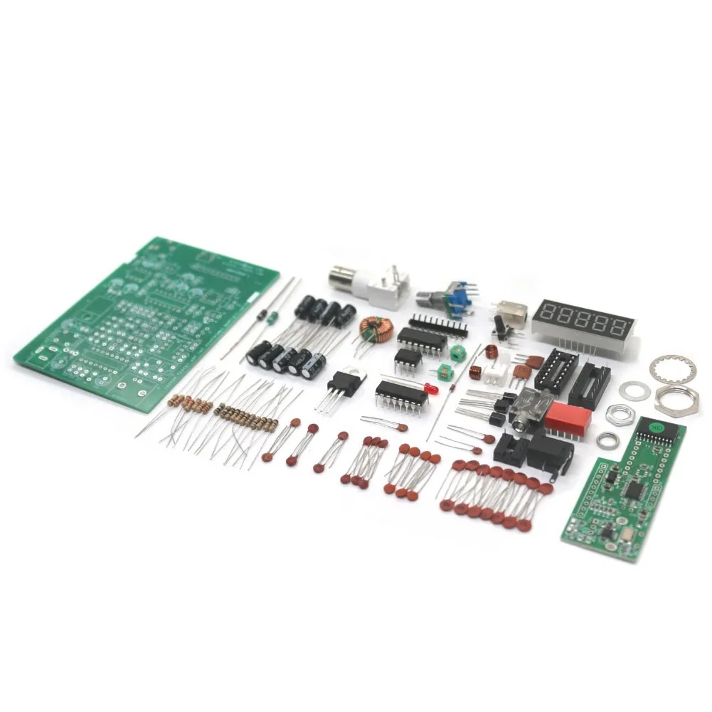 DIY Radio Set R20 Receiver AM 118-136MHz STC8H1K17 Microcontroller Superheterodyne Design PLL Local Oscillator ABS Material