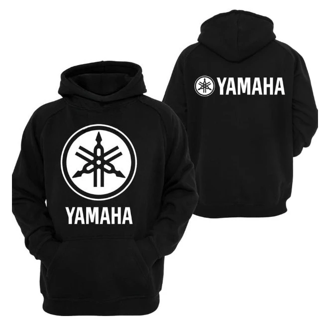 Sudadera con capucha informal para motocicleta Yamaha, jersey de estilo urbano para hombre, sudadera con capucha de algodón cómoda para la calle