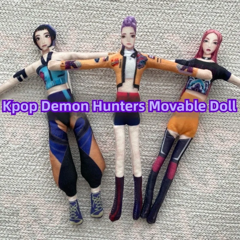 Kpop شيطان الصيادين دمية المنقولة مضحك Shapeshift الشكل لعبة عارضة أزياء عمل نموذج الإبداعية مضحك ديكور المنزل لعبة هدية