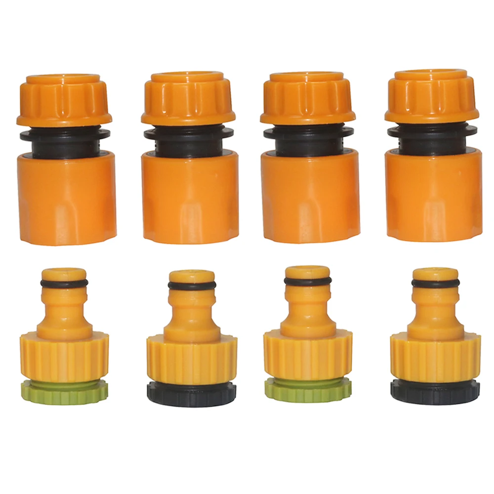 3/4 و 1/2 بوصة خرطوم صنبور الخيوط المشتركة محول الصنبور لري الحديقة موصل سريع