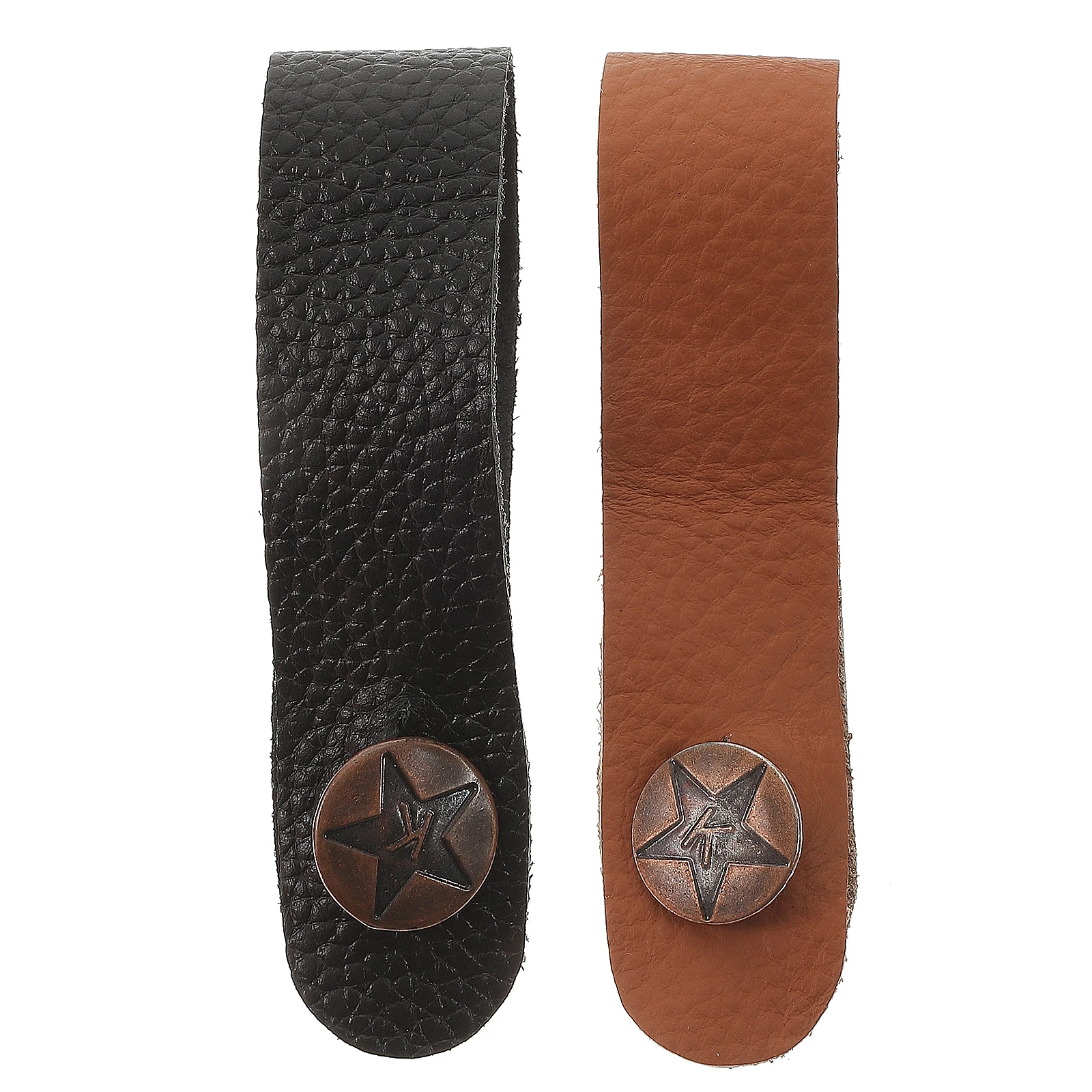 

2pcs Guitar Neck Strap Button Cowhide Replacement Lock for Acoustic Guitar Accessories Compact Durable Headstock Fastener Easy