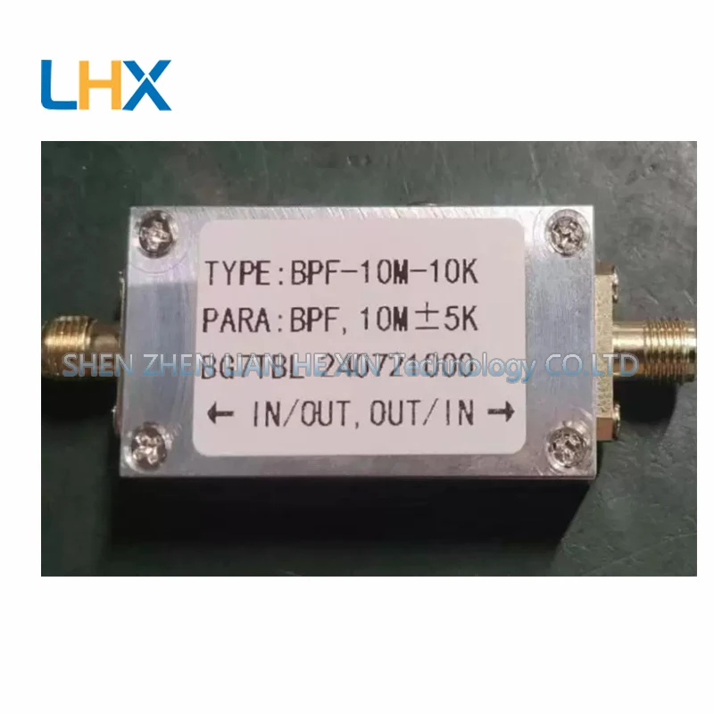 10M narrowband filter, bandwidth 10K new in stock