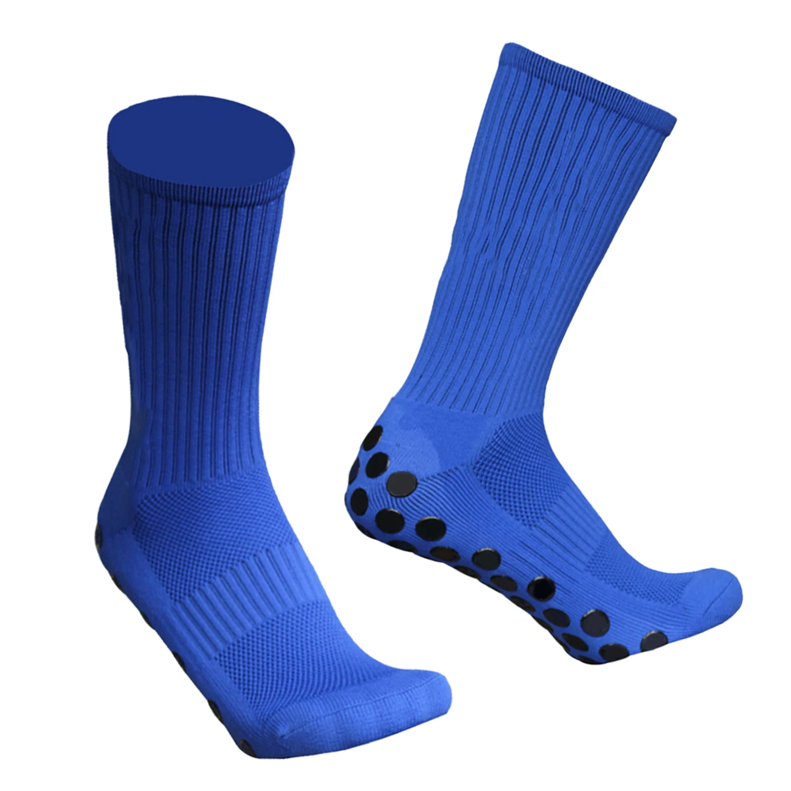 calzini da corsa Lixada Calzini da corsa per sport all'aria aperta Calzini elasticizzati Calzini da calcio atletici Calzini antiscivolo con calzini con impugnature