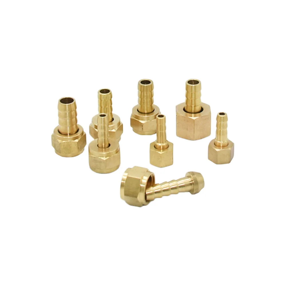 Brass 5/6/7/8/9/10mm Hose Barb Connector To 1/8