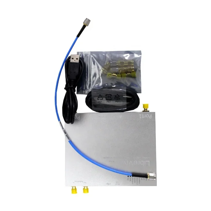 

2025 hot sale LibreVNA 100kHz-6GHz Vector Network Analyzer Profesional VNA Antenna Analyzer USB Based Full 2-Port with External