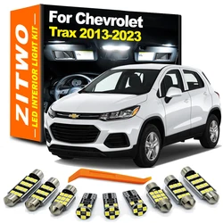 ZITWO 13Pcs LED Bulb Interior Reading Trunk Light Kit For Chevrolet Chevy Trax 2013- 2018 2019 2020 2021 2022 2023 Accessories