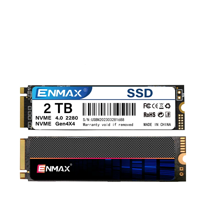 Enmax-内蔵SSD,nvme,m2,1テラバイト,512GB, 256GB,m.2,2280,pcie 3.0,ラップトップ,ノートブック