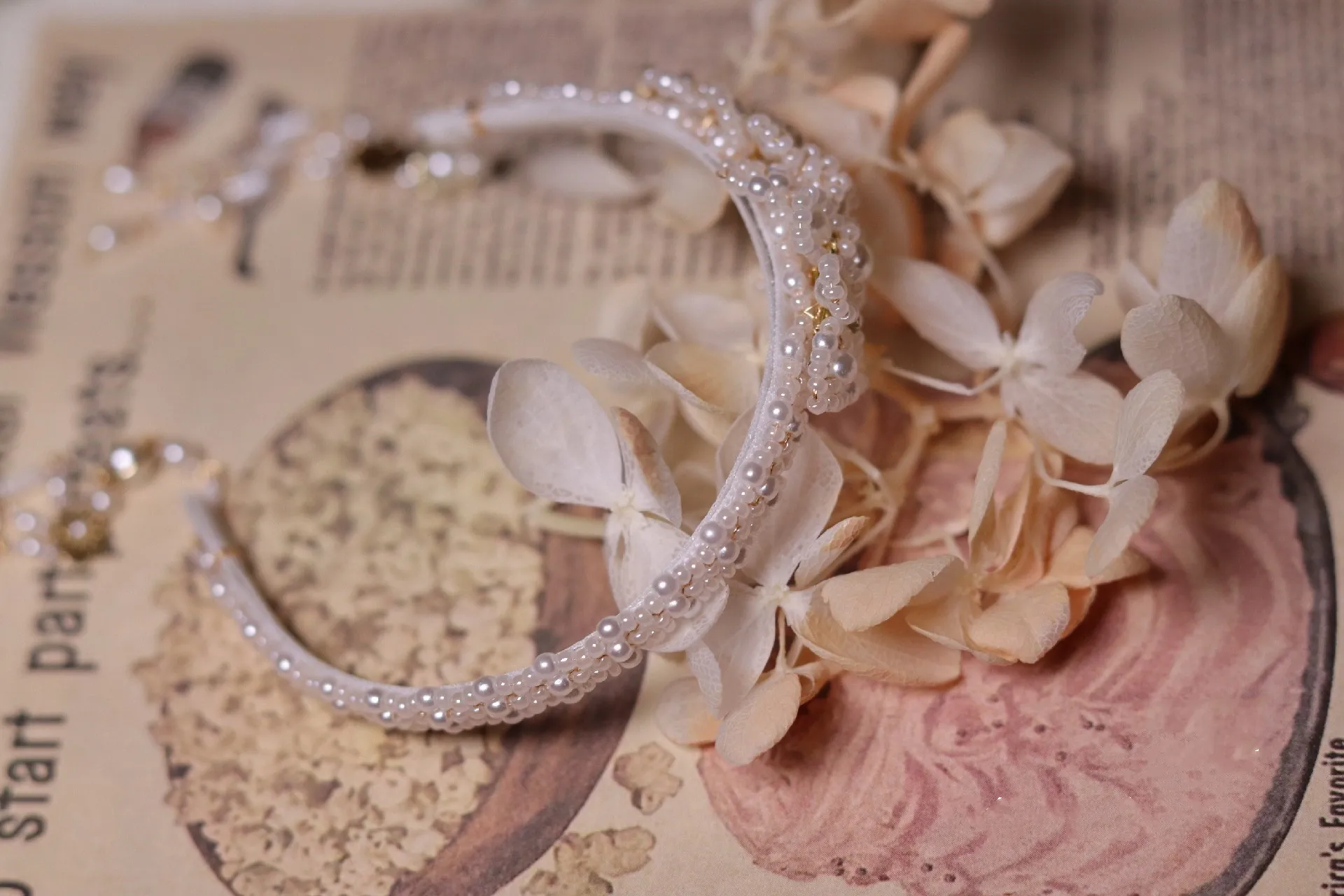 Doll Accessories 1/6 BJD Pearl Headband Crown Tiara Free Shipping