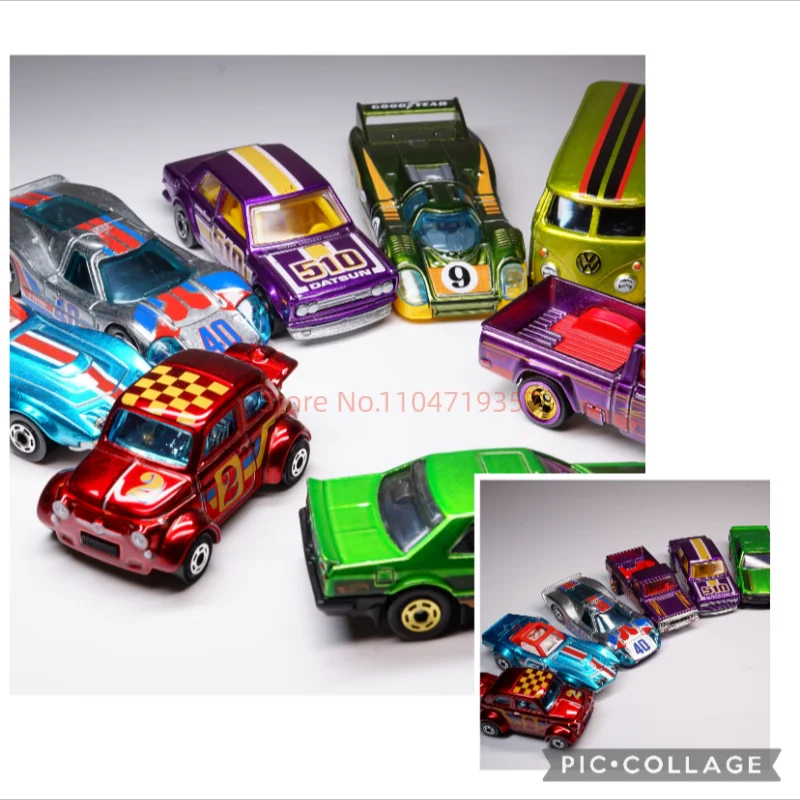 

Hot Wheels The Hot Ones Mix 2 Volkswagen Alfa Romeo Ford Bmw Lamborghini Toyota Camaro Honda 1:64 Diecast Alloy Car Collect Toys