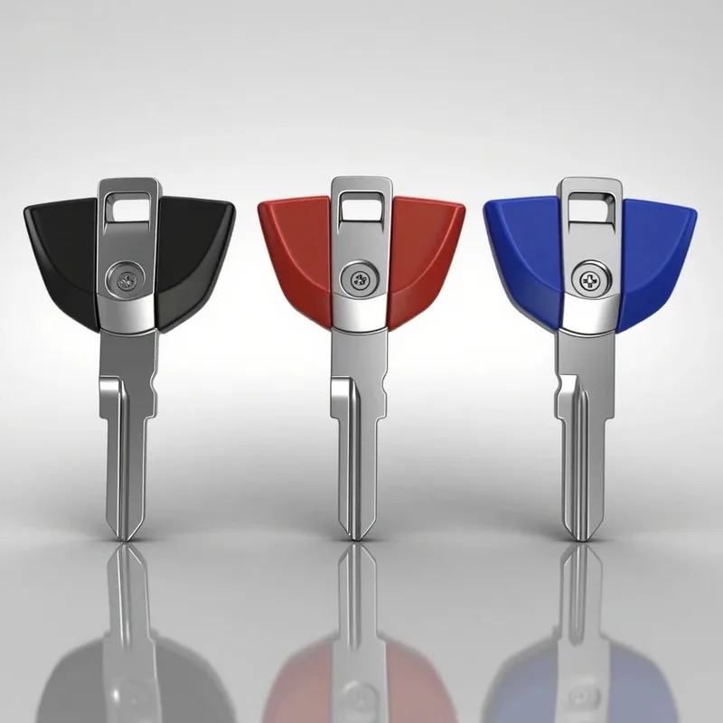 For BMW 310R G310GS G310R Blank Key Motorcycle Replace Uncut Keys Can Be Placed Anti-Theft Chip
