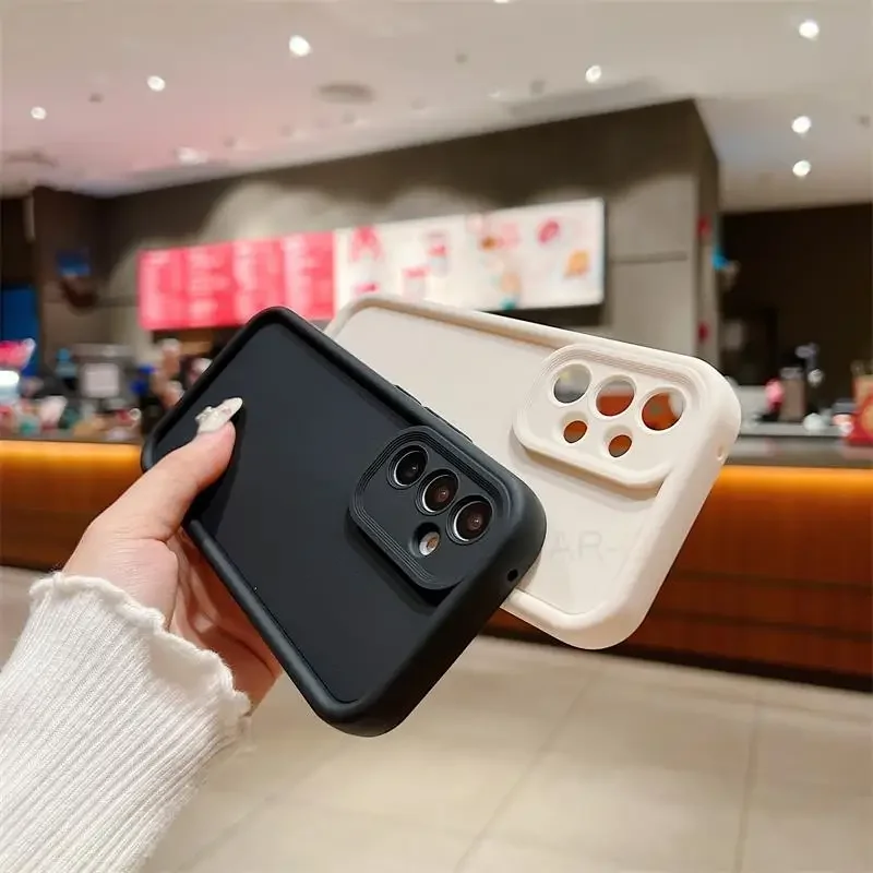 A 53 52 32 13 23 33 a52s ماتي غطاء من السيليكون لهاتف سامسونج جالاكسي A53 A52 A32 A33 A13 A23 A72 A73 4G 5G a03s غطاء خلفي مقاوم للصدمات