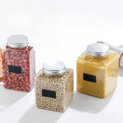 Food Storage Kitchen Container Jars for Spices Cereals Containers Plastic Organizing Boxes Hermetic Pots & Organization Sealed