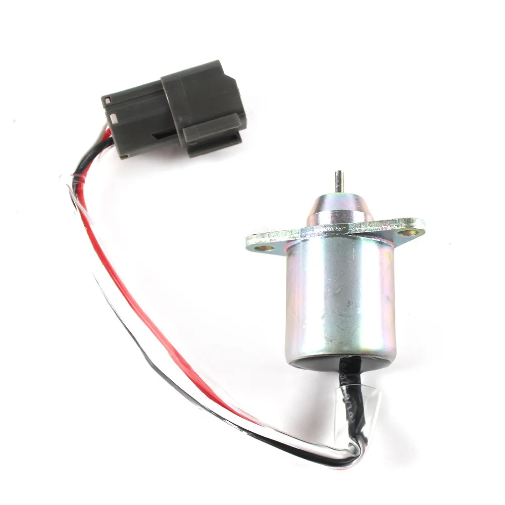 12V Fuel Shut-off Solenoid Fit for Yanmar JOHN DEERE Engine 4 CYL 1503ES-12S5SUC12S 119233-77932 119233-77931 M810324 425-35925