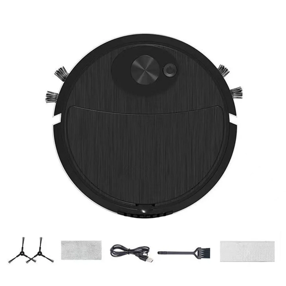 Robot Mop 3-in-1 Vacuum For Daily Home Cleaning Auto Mode Spot Mode Edge Cleaning Mode Efficient Integrated Vacuum Cleaner