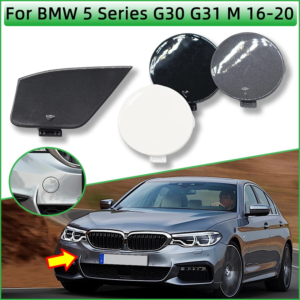 

Для BMW 5 G30 G31 M-technnic 2016 2017 2018 2019 2020 передний бампер буксировочный крючок крышка прицепа окрашенная 51118069068