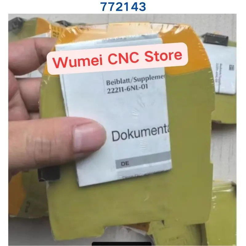Brand New Original safety relay PNOZ m EF 772143 1 piece If you need other specifications please consult