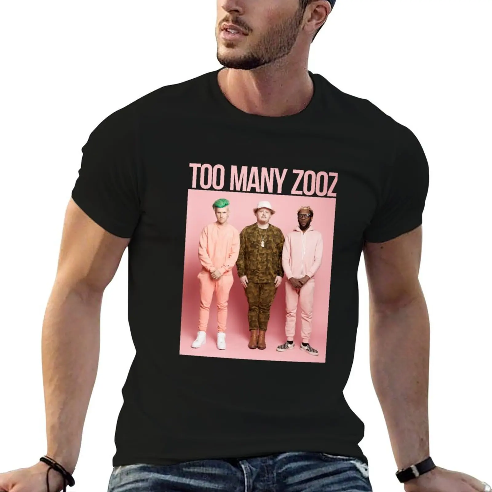 

TOO MANY ZOOZ T-Shirt t shirt men 100% cotton luxury brand man t shirt heavy cotton g man t shirts for men T-Shirt