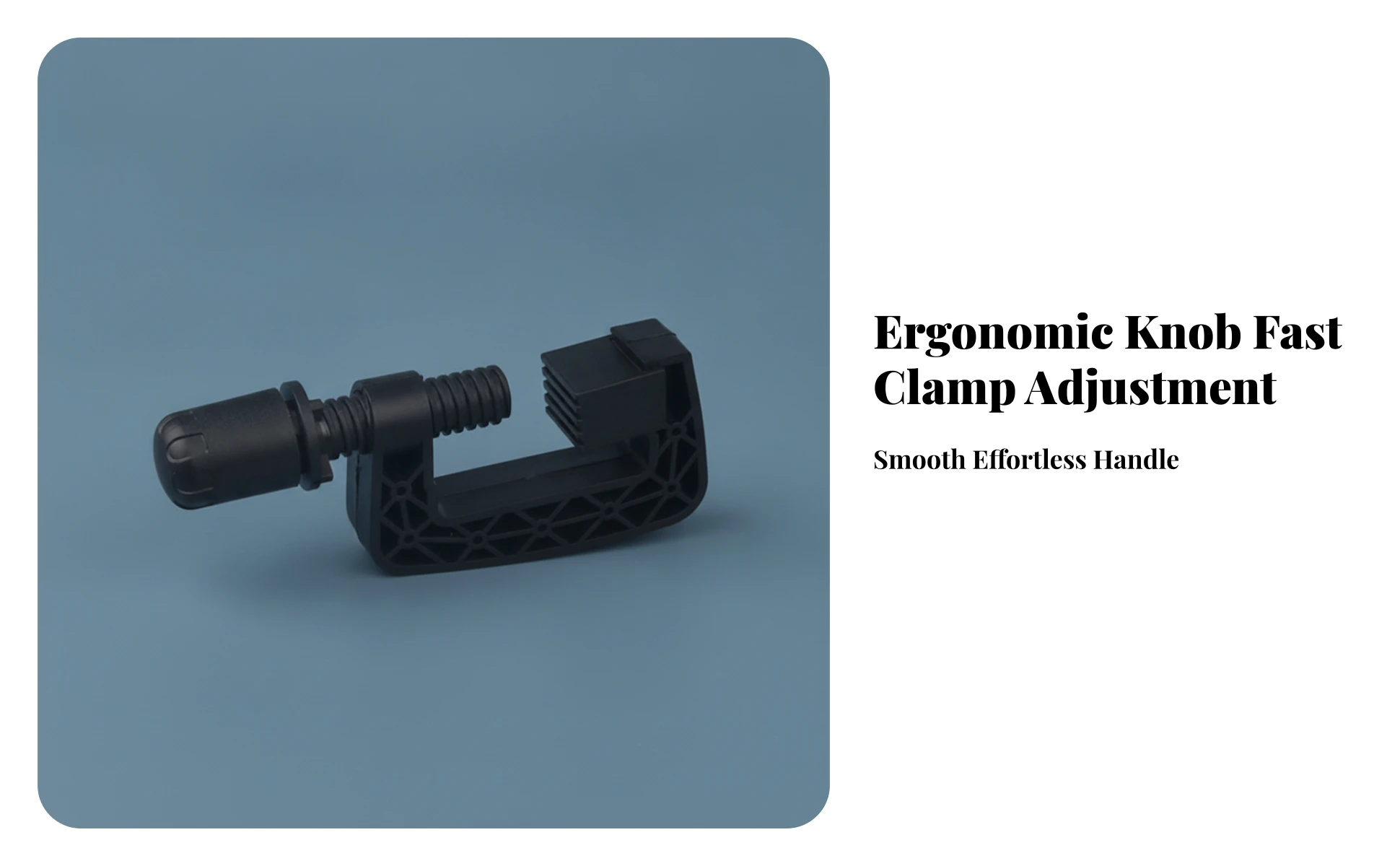 Steering Wheel Desk Clamp Hand Knob Racing Wheel Mount Clamp Threaded Screw PETG Plastic Steering Wheel Desk Clamp Hand Knob Racing Wheel Mount Clamp Threaded Screw PETG Plastic