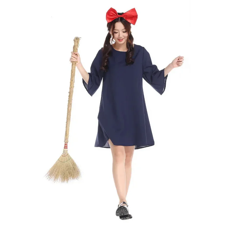 Kiki's Delivery Service Kiki exported to Japan cosplay costumes for adults minimalist Japanese Witch little witch clothes