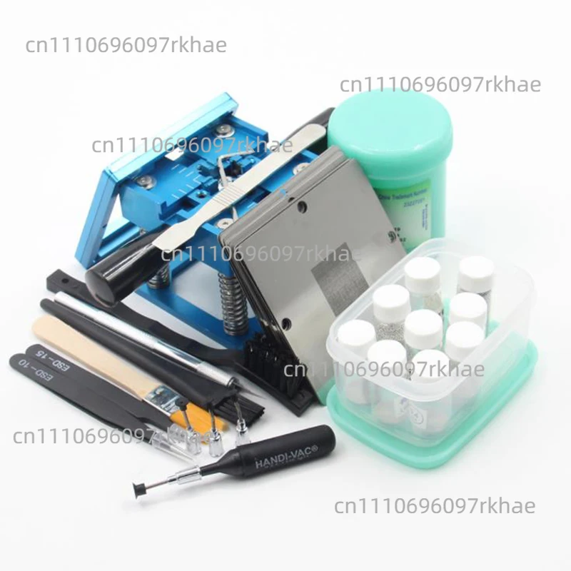BGA  Tin planting station with handle BGA tin fixture tin planting kit 90*90mm general BGA mold fixture