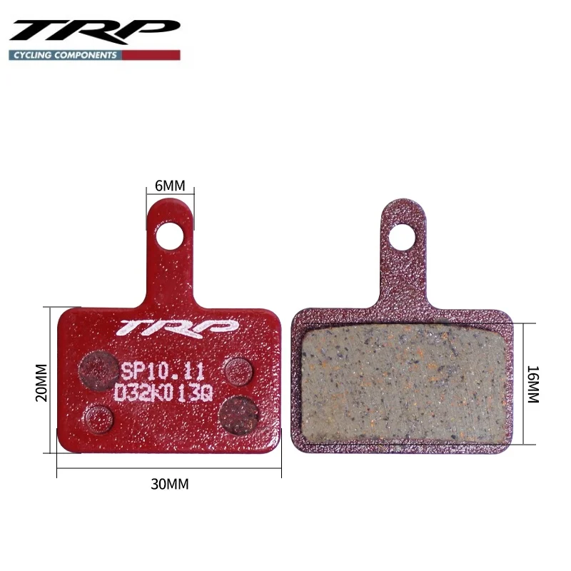 TRP SP10.11 Mountain/Road Bike Disc Brake Pads Dual Pistons For SPYKE SKYRE HY/RD C610 C605 C705 C711 C710 Slate X2 Brake Pad