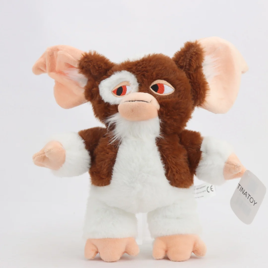 TINATOY 26cm Kawaii Gremlins Gizmo Plush Toy Gremlins 3 Game Figure Doll Soft Stuffed Plush Animals Halloween Gift for Kids