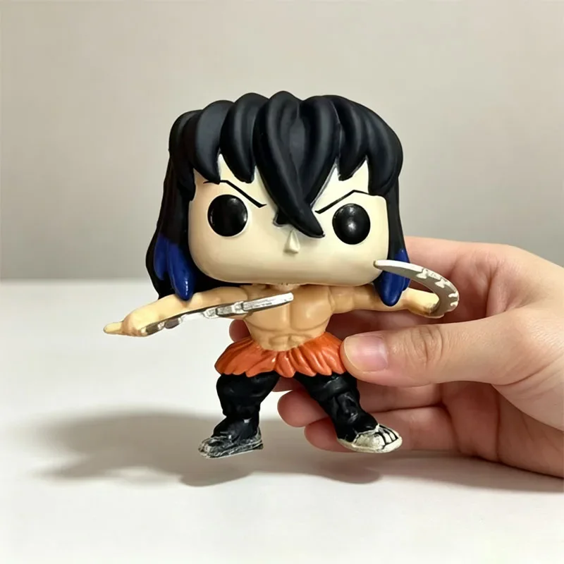 Japanische Dämonen-Cartoon-Actionfigur, Sammlerstück aus Vinyl, Tischdekoration, Geburtstagsgeschenk für Teenager-Anime-Liebhaber. – Detail 7