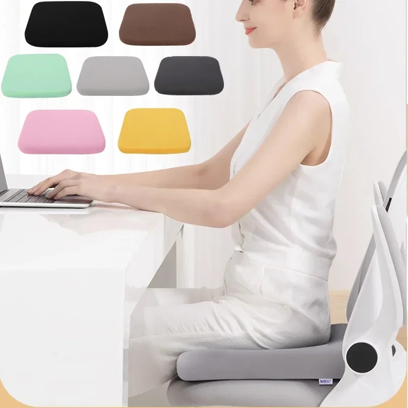 4cm Thick Foam Seat Cushion - Ultra Soft Office Chair Pad | Car Seat Pad for Long Sitting Lumbar Support & Pain Relief