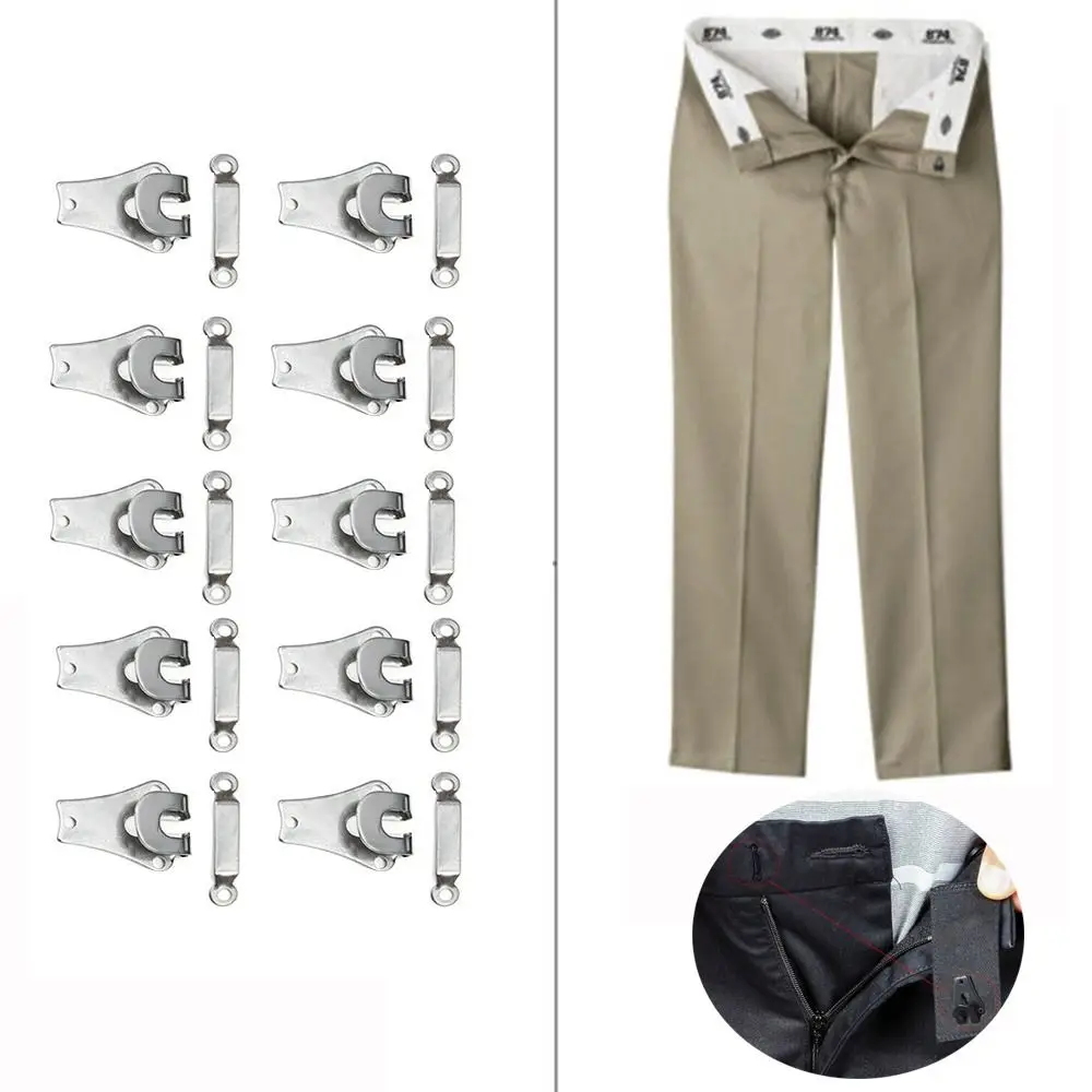 Clothes Metal Hook & Bar Fasteners DIY Crafting Sewing Accessories Clothes Buckle Metal Repair Sewing Pant Hooks Pants Clothes
