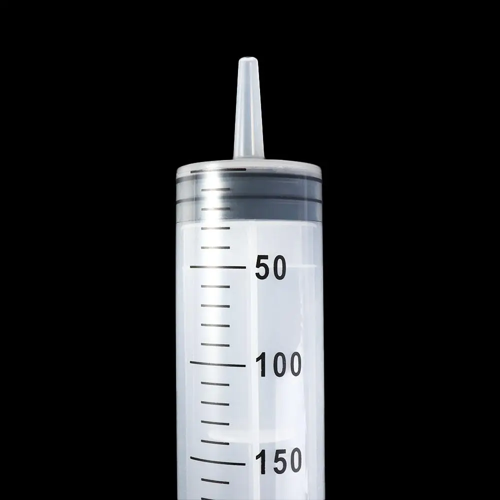 Transparent Large Capacity Syringe Reusable with Scale Measuring Syringe Plastic 60/100/200/300/500ML Pet Feeding Syringe