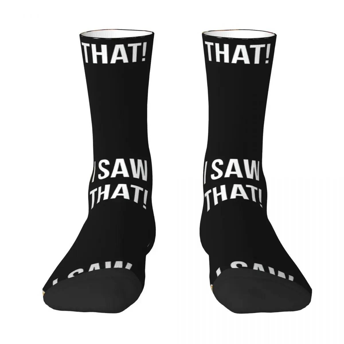 I Saw That Jesus Christ Kawaii Socks Hiking Cartoon Pattern Socks