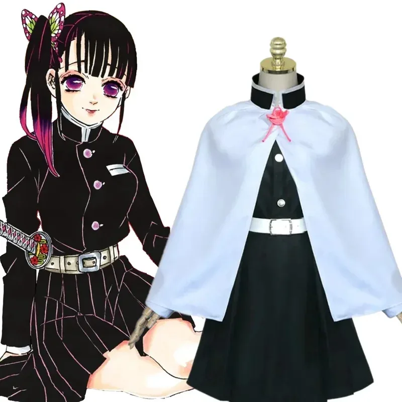 

Взрослые дети Demon Slayer Kimetsu no Yaiba женщина аниме кимоно Tsuyuri Kanao косплей костюм для женщин и девочек аниме одежда подарки