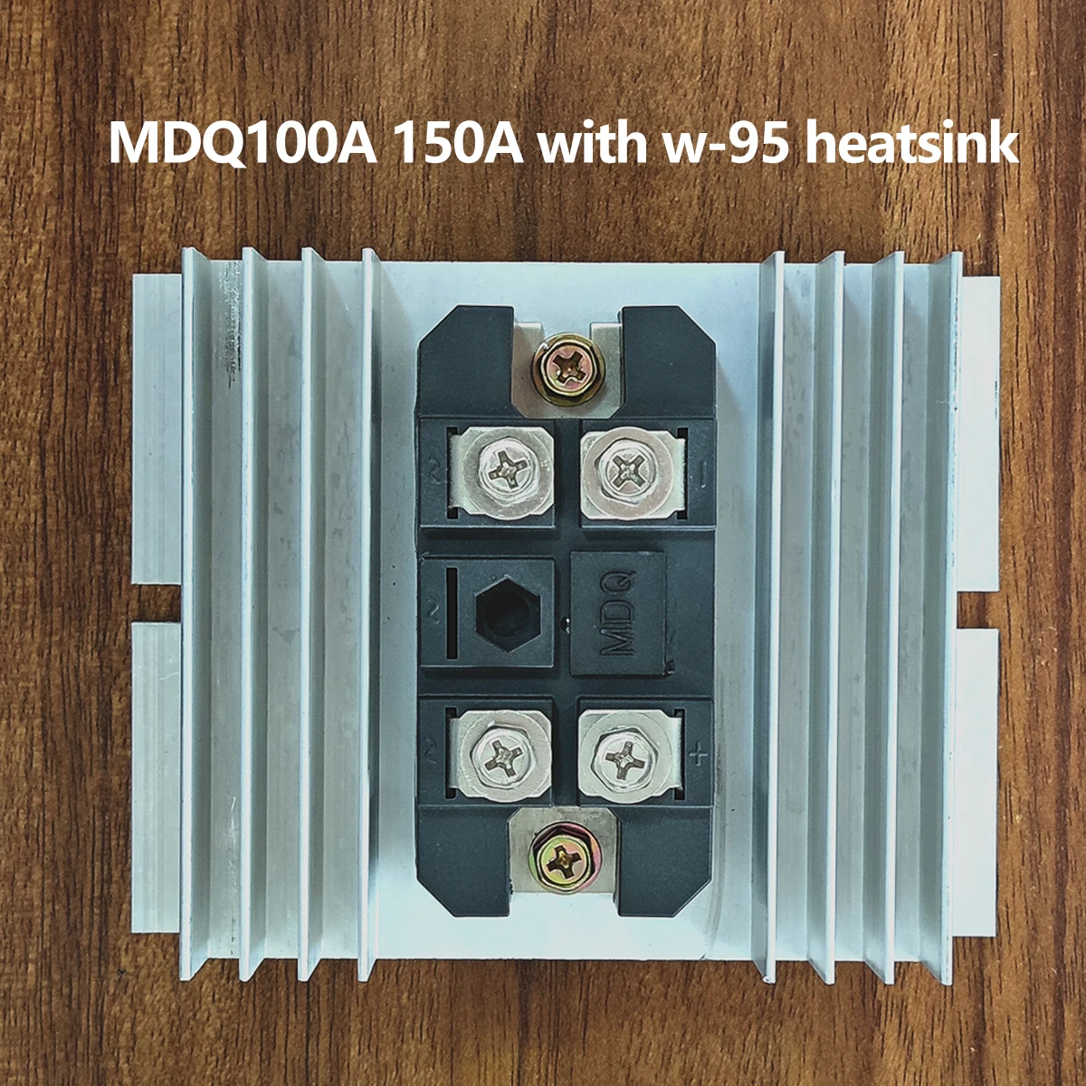 Single-phase MDQ100A MDQ150A Rectifier Bridge Module AC-DC 1600V Mounting W-95 Heat Sinks