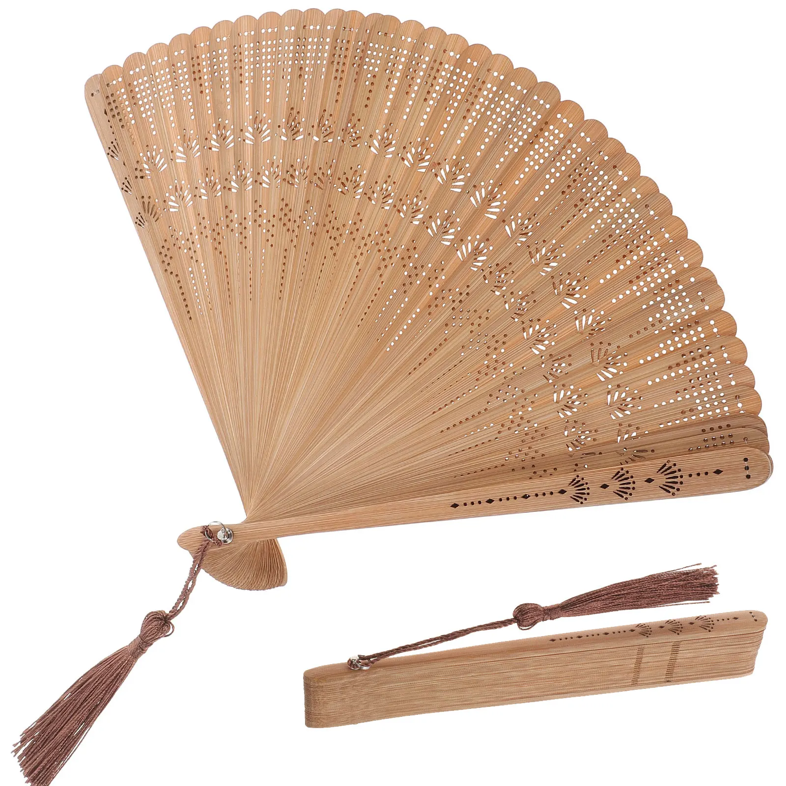 

Bamboo Folding Fan Hand Fans for Women Cooling Portable Vintage Dancing Fans Photo Props Bridesmaid Accessories