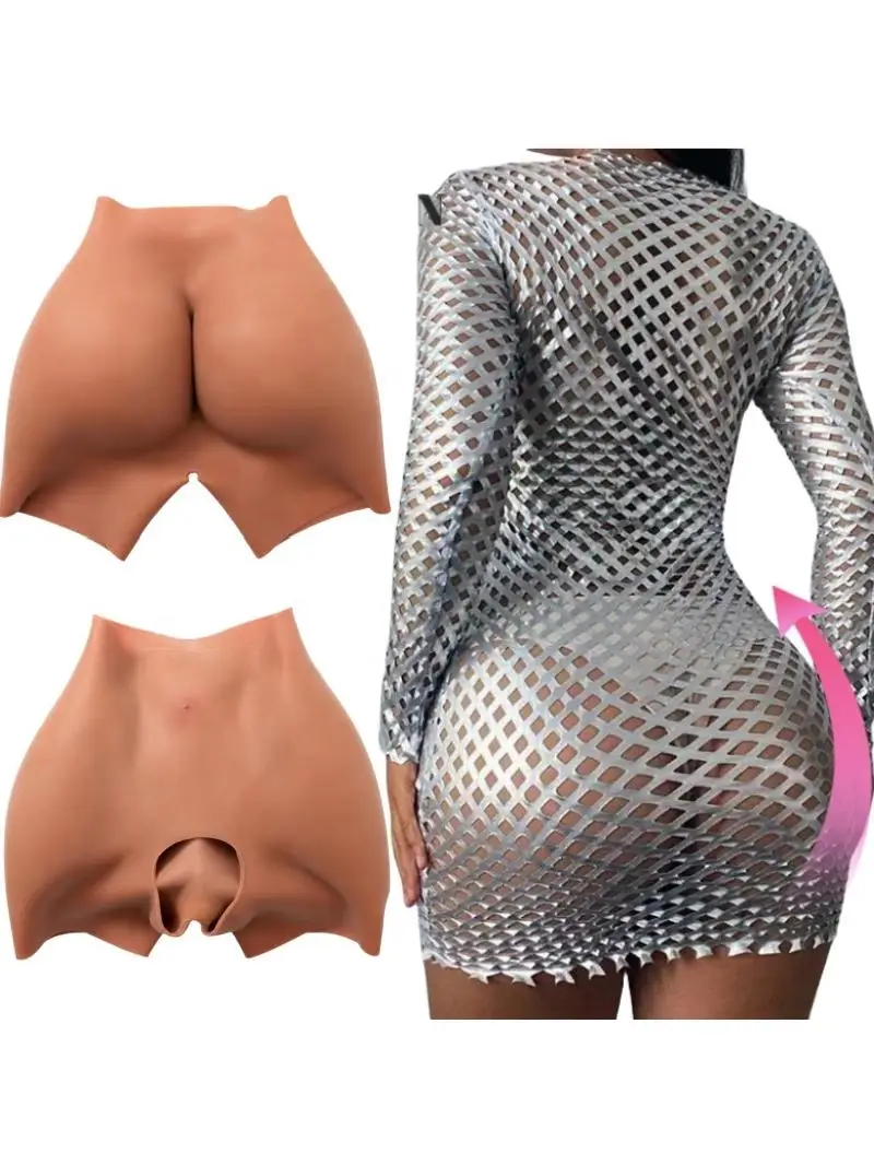 Femmes Shaper femme Bum Silicone fausses fesses culottes sous-vêtements faux gros hanche bout à bout culotte Silicone hanche pantalon