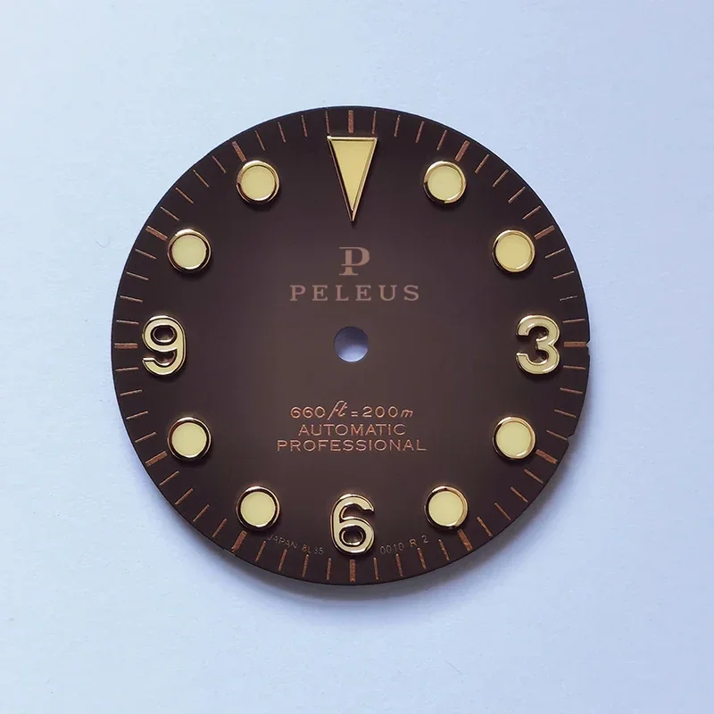 peleus DIY Retro Dial For NH35/ 28.5MM MOD