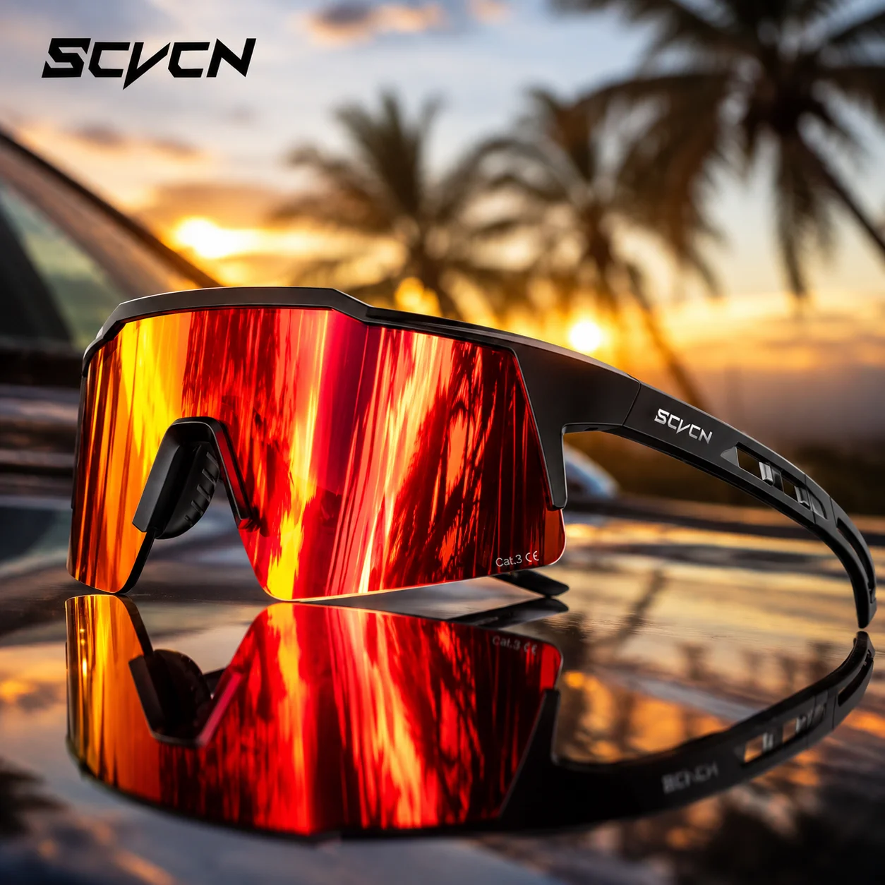 SCVCN 2026 Nuevas Gafas de Ciclismo Fotocromáticas, Gafas de Sol para Senderismo, Conducción, Pesca, para Hombres y Mujeres, Viajes, Golf, MTB, Ciclismo