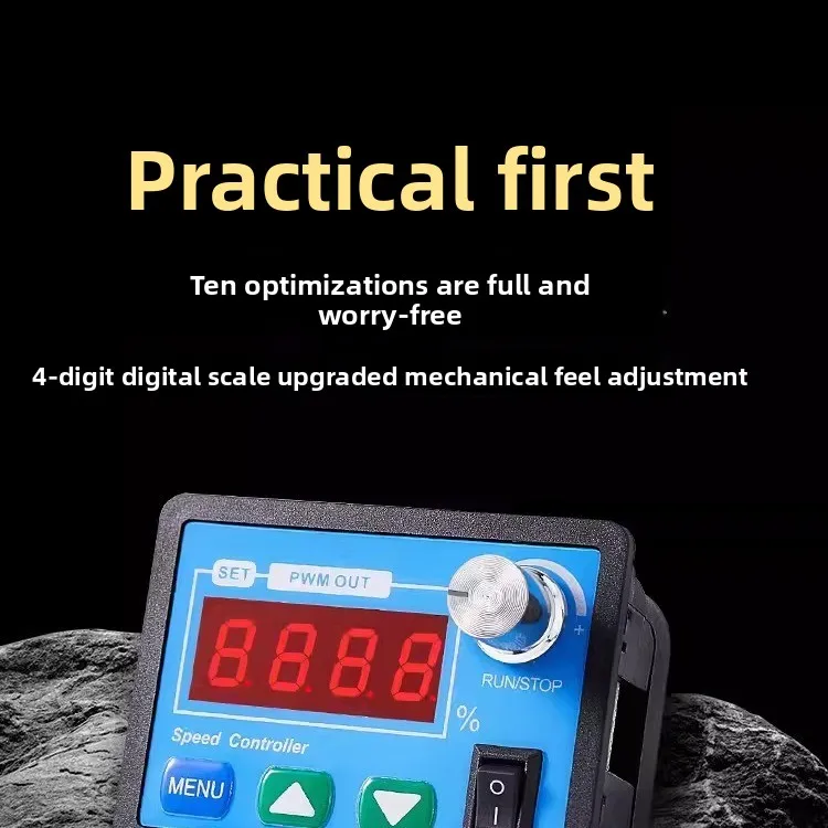 

DC 6-55 В 30A ШИМ контроллер регулятора двигателя постоянного тока драйвер двигателя измеритель скорости с кнопкой + ручкой управления скоростью 12 В 24 В 36 В 48 В
