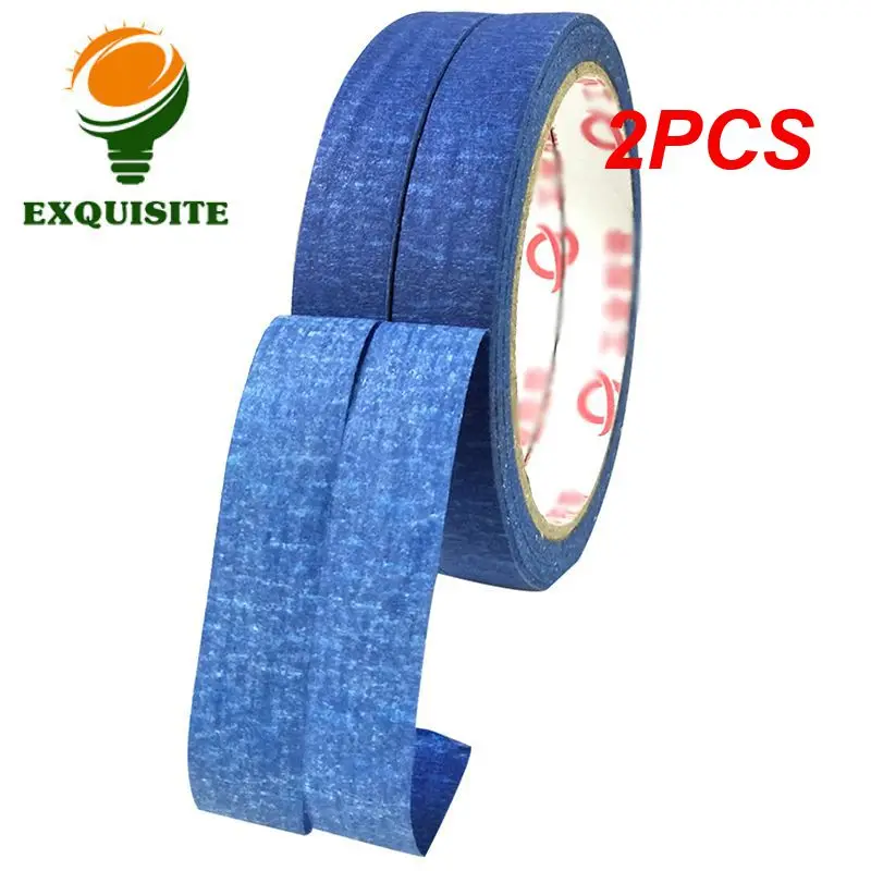 装飾塗料、塗装、木材、家庭用、簡単な装飾ツール用の質感の紙マスキング、50mロール、2個