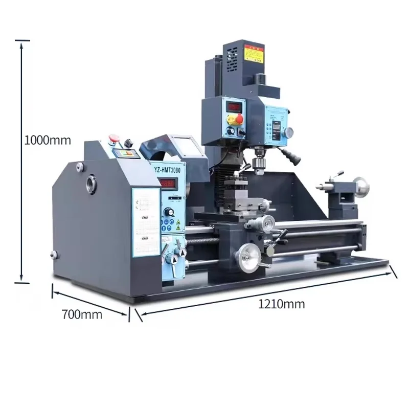 Small mechanical metal processing lathe Multi functional household woodworking ordinary micro machine tool equipment