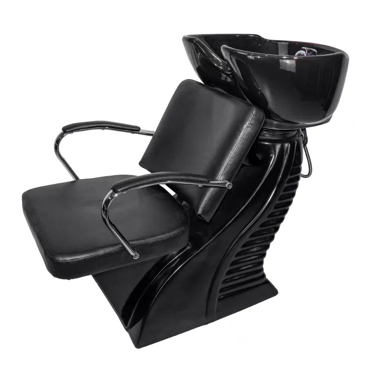 Buitenlandse handel professionele export kapperszaak zittende shampoo bank shampoo fauteuil salon keramische wastafel spoeling