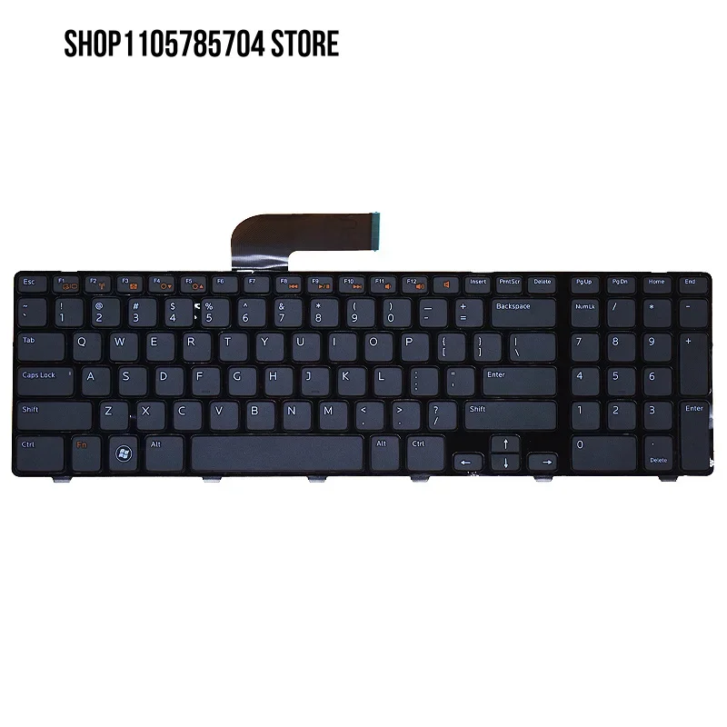 L+NEW Laptop Rreplacement Keyboard Compatible for Dell Inspiron 17R N7110 L701X L702X 5720 7720 XPS 17 Vostro 3750
