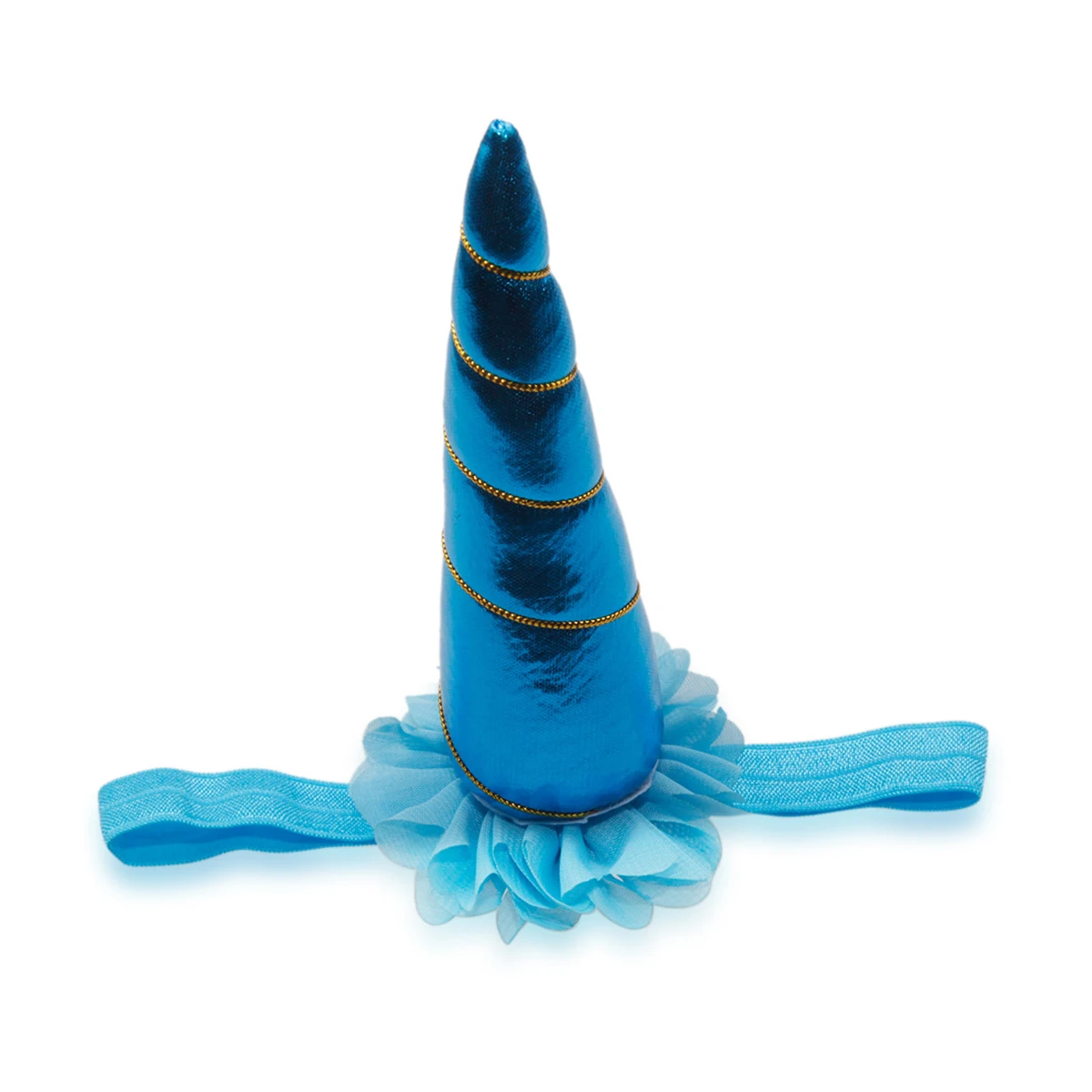

8pcs Unicorn Horn Headband Spiral Flower Baby Kids Hair Band Costume Party Cosplay Birthday Halloween Christmas Carnival