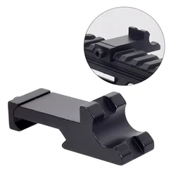 45 Degree Angle M300 M600 Offset Mount Side Adapter RTS 20mm Picatinny Rail Tactical Flashlight Laser Scope Mount Accessories