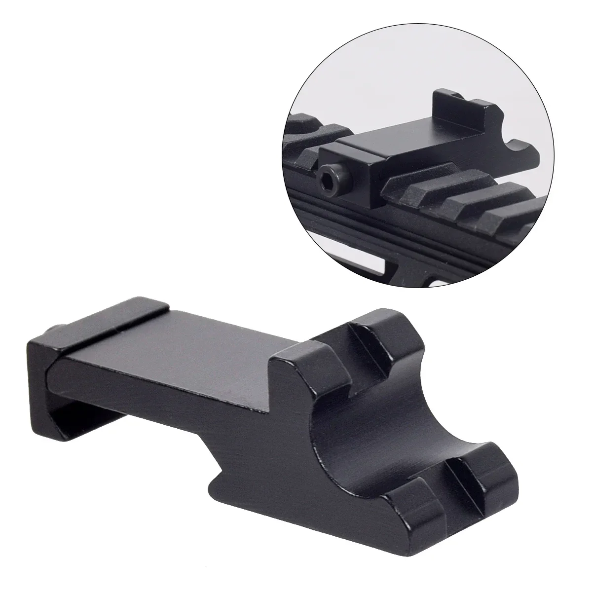 45 Degree Angle Offset Mount Side Adapter RTS 20mm Picatinny Rail Tactical Weapon Flashlight Laser Scope Mount Accessories