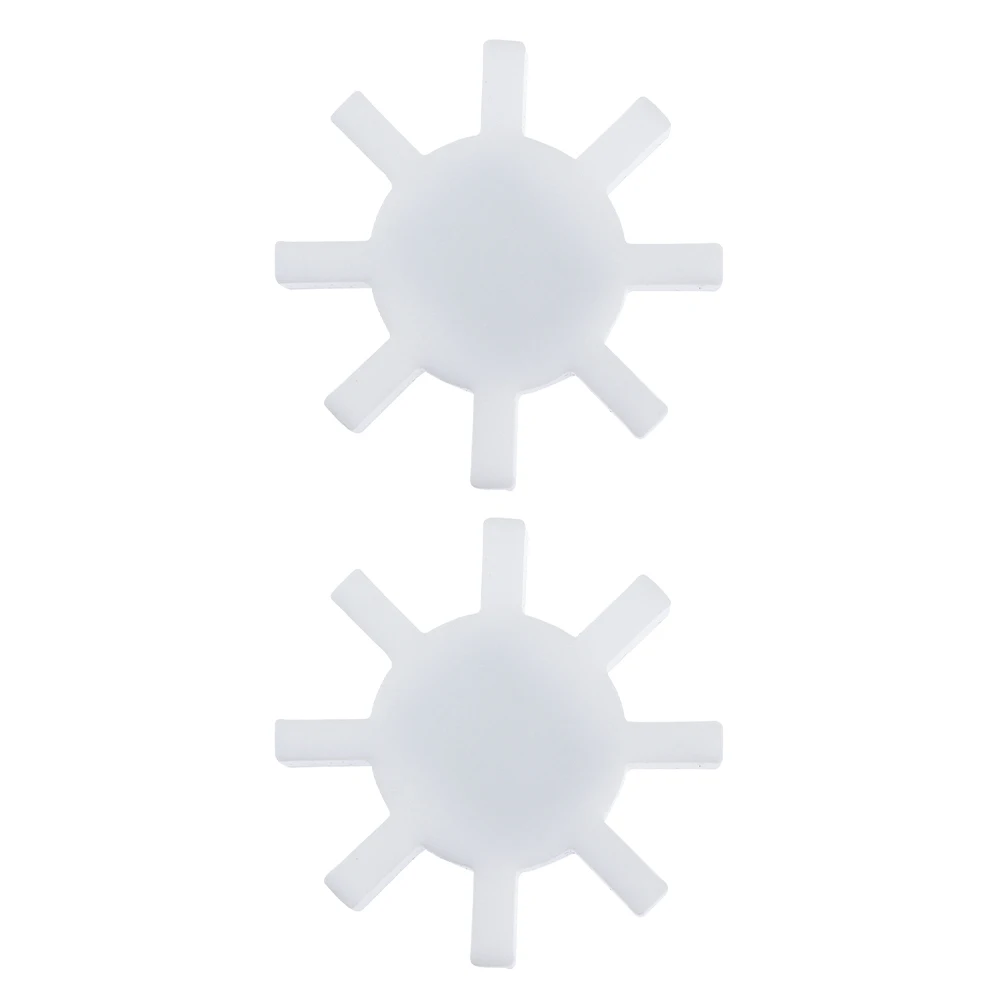 

2pcs 7x40mm Magnetic Stirring Bars Gear Shape Laboratory Mixer Gear Shape Stir Bar for Teaching Equipment