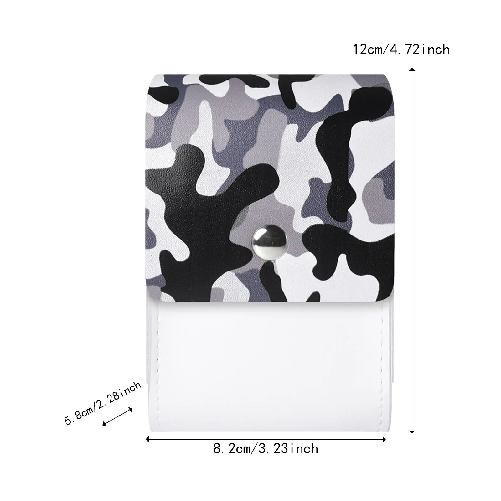 

Golf Rangefinder Case Pouch, Wear Resistant, PU Leather Golf Supplies Range Finder Carry Bag Golf Range Finder Storage Bag