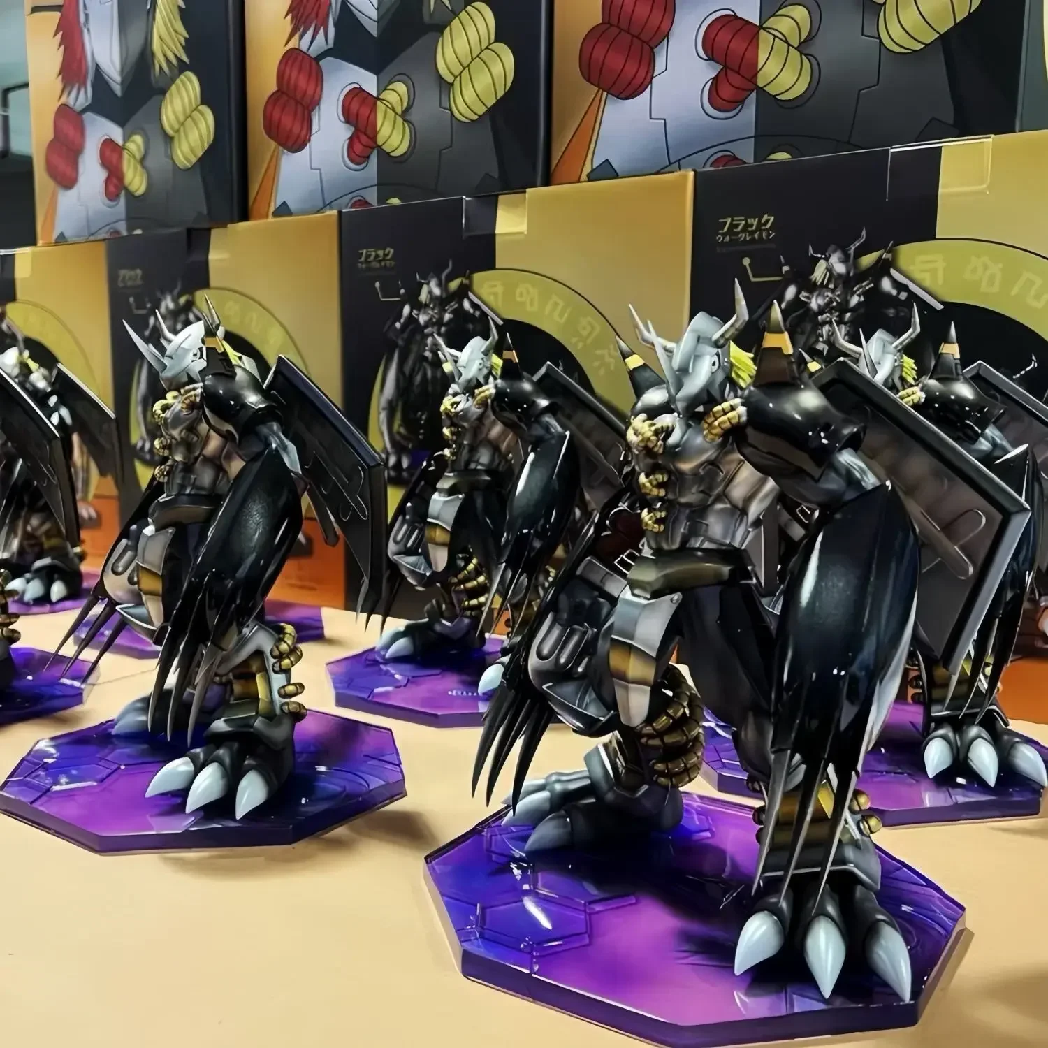 22 سنتيمتر ديجمون مغامرة عمل أرقام Greymon معركة نموذج لجسم أنيمي تمثال تمثال حلية الأجهزة الطرفية سطح المكتب ديكور الهدايا