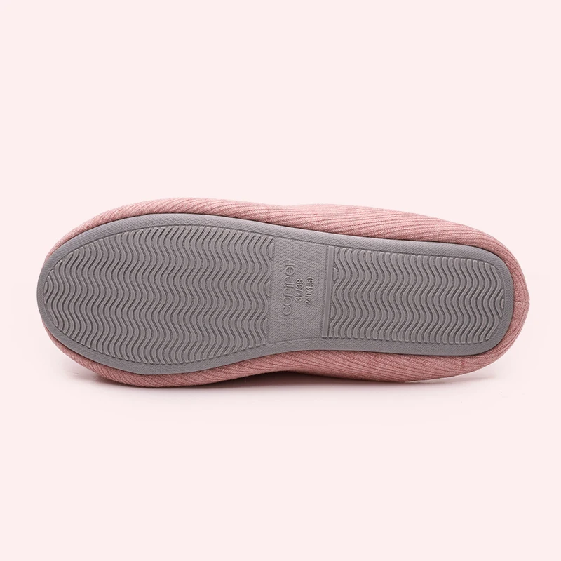 Bebealy Indoor Women Summer Shoes Cute Hairball Home Flat Slippers Soft Fashion Women Slippers Antiskid Flat Slippers For Women